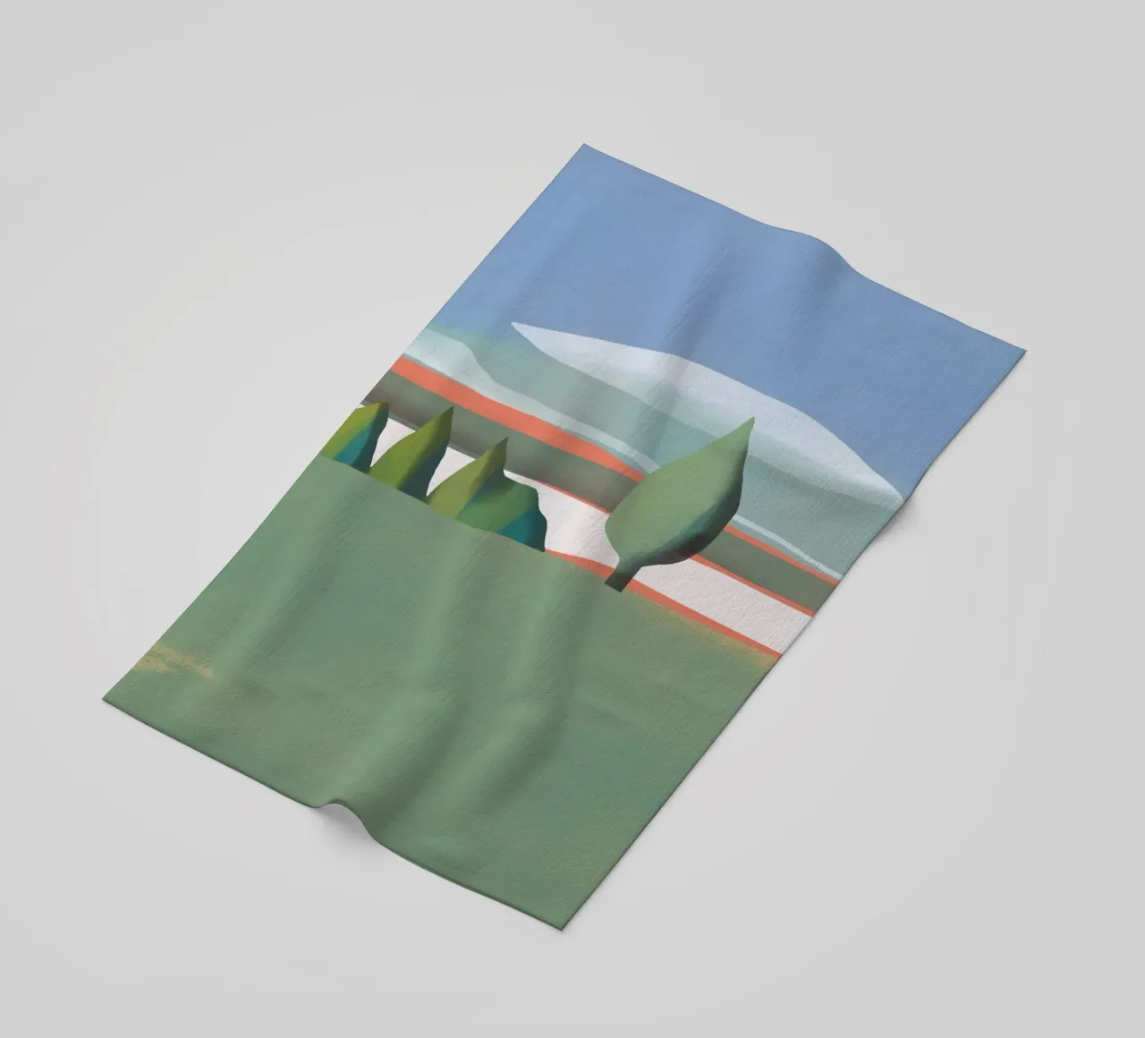 Nuvola di UFO telo mare da Little Dean