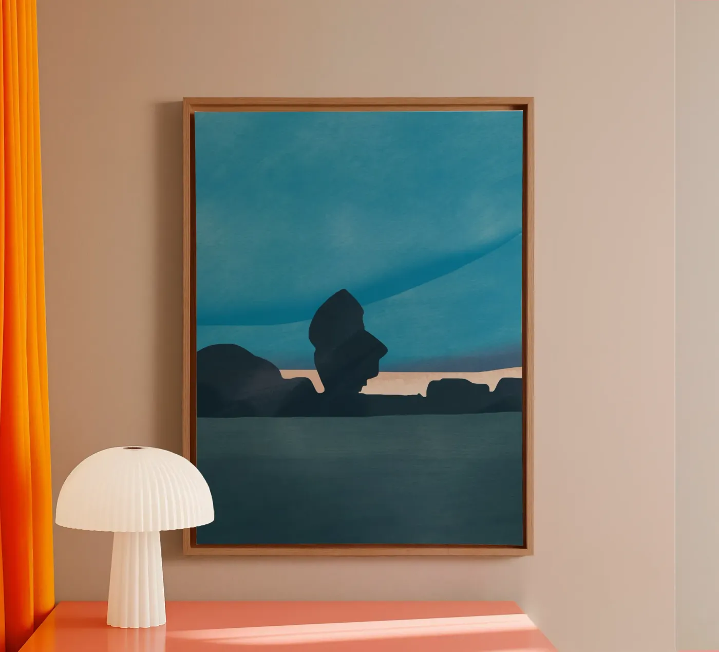 Tornado canvas van Little Dean