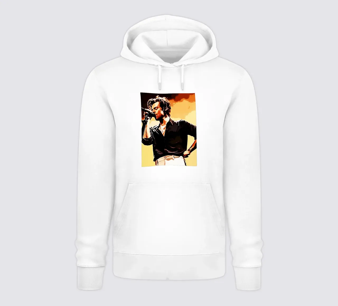 Harry Styles 1 Arte felpa con cappuccio da music soul