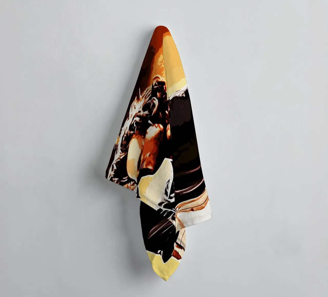 Harry Styles 1 Kunst badhanddoek van music soul