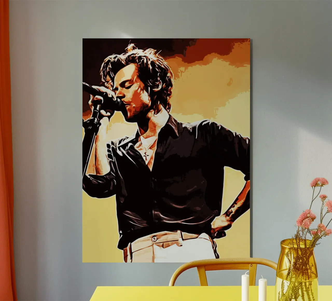 Harry Styles 1 Arte alluminio dibond da music soul