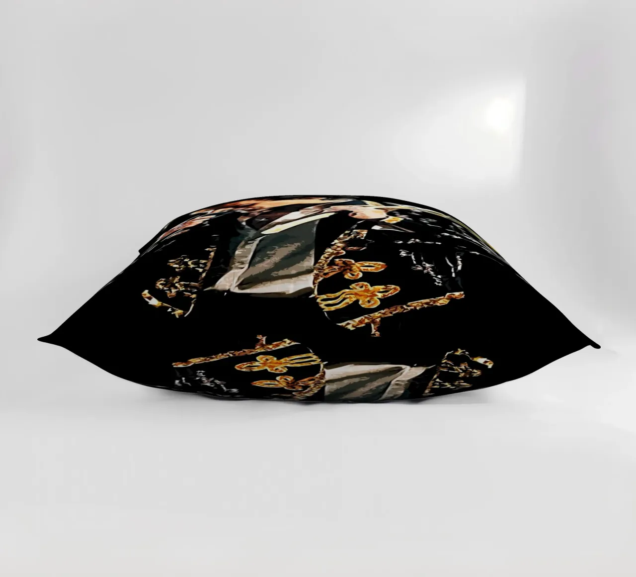Harry Styles Art decorative cushion by music soul