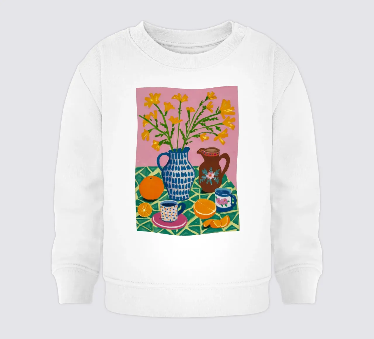 Daffodil Teatime felpa neonato da Lune Dreams