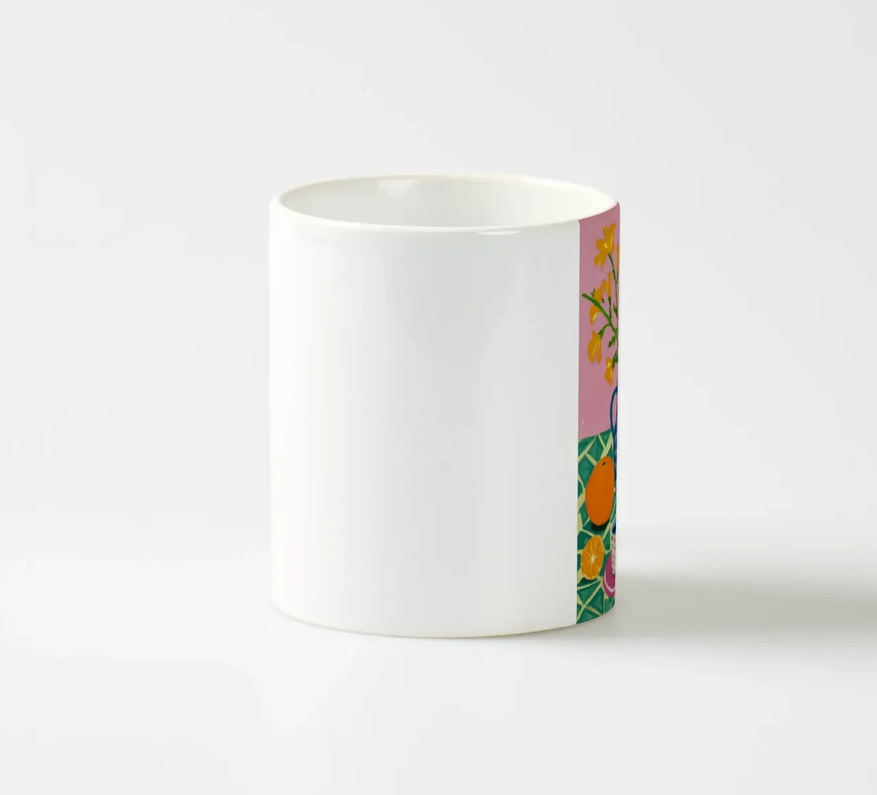 Daffodil Teatime tazza in ceramica da Lune Dreams