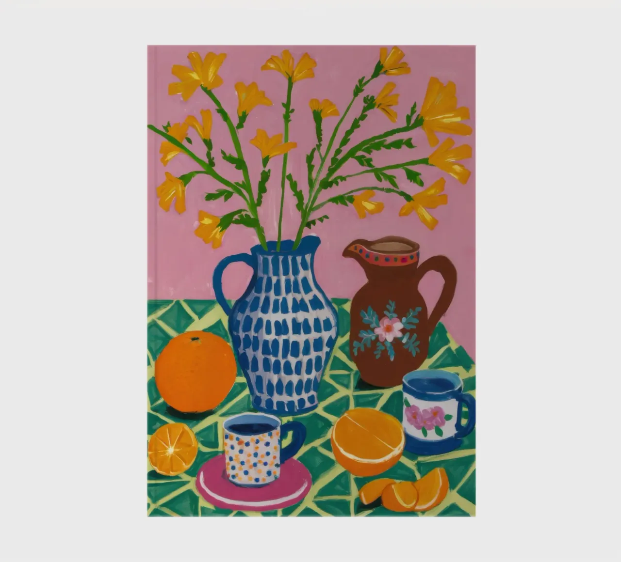 Daffodil Teatime notebook by Lune Dreams