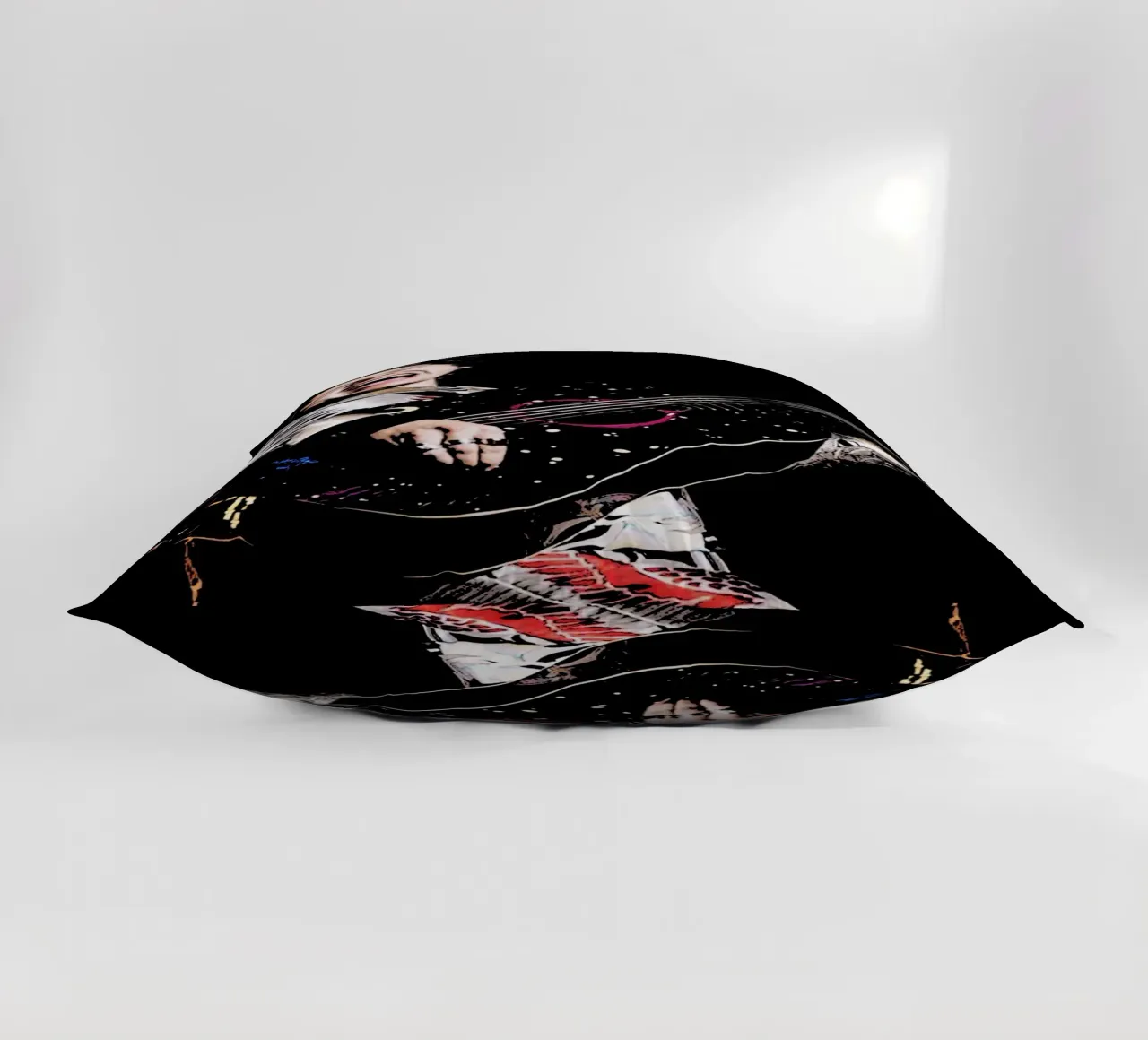 Harry Styles 5 Art decorative cushion by music soul