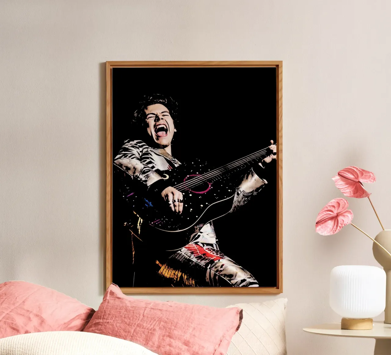 Harry Styles 5 Art alu-dibond by music soul