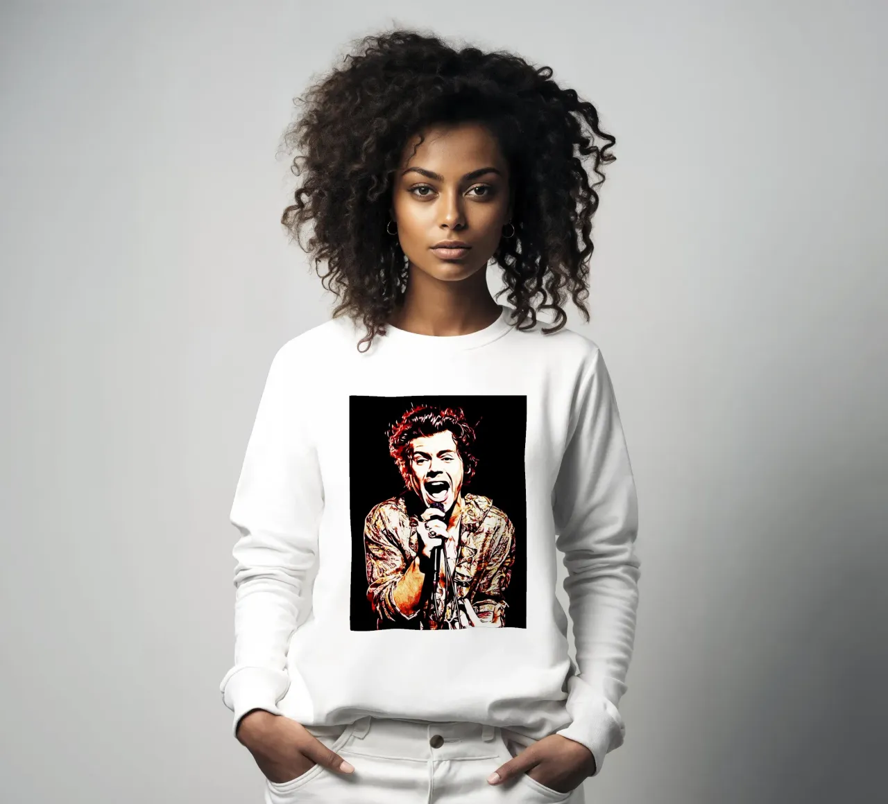 Harry Styles 8 Arte felpa da music soul