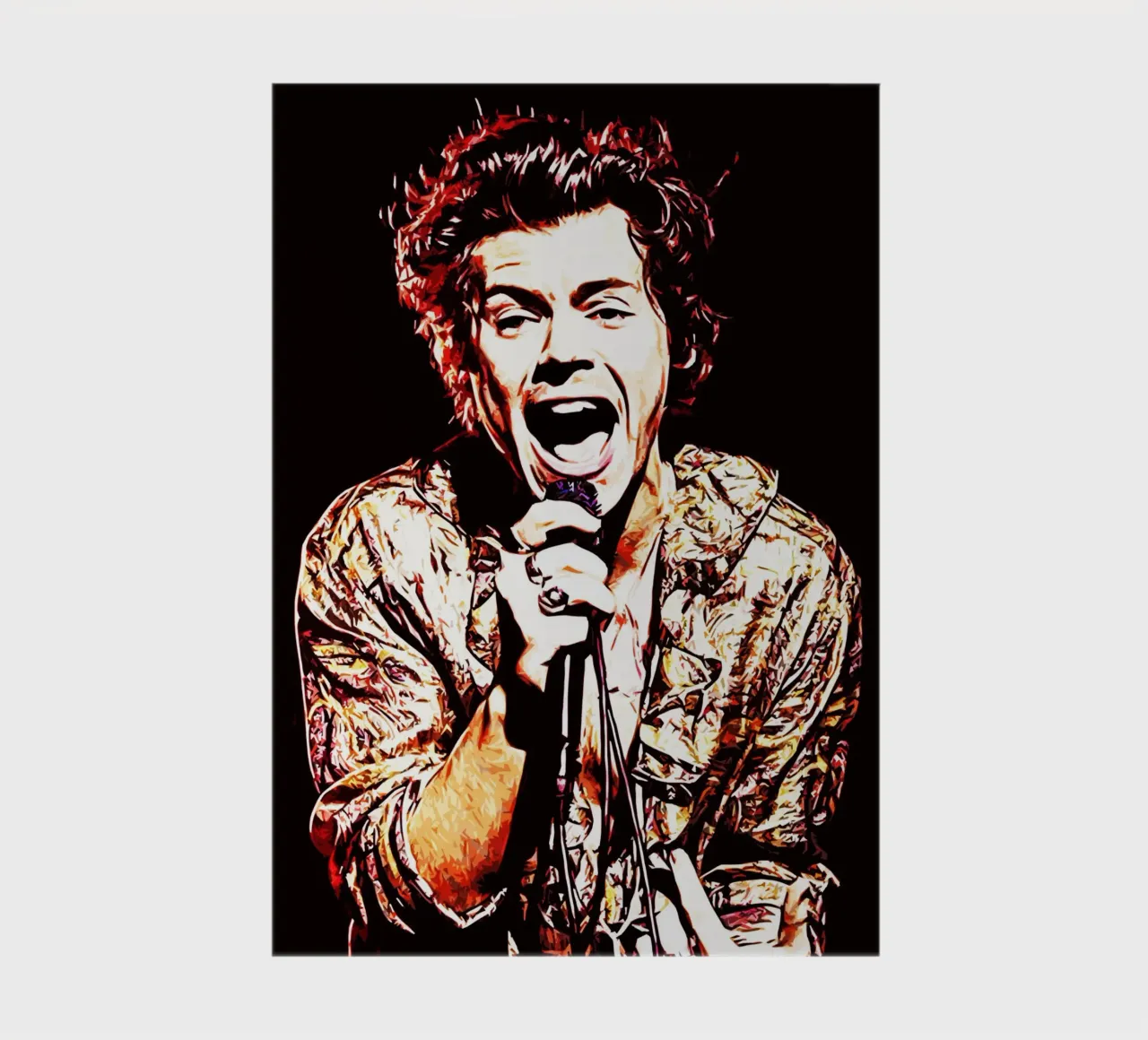 Harry Styles 8 Art notebook by music soul