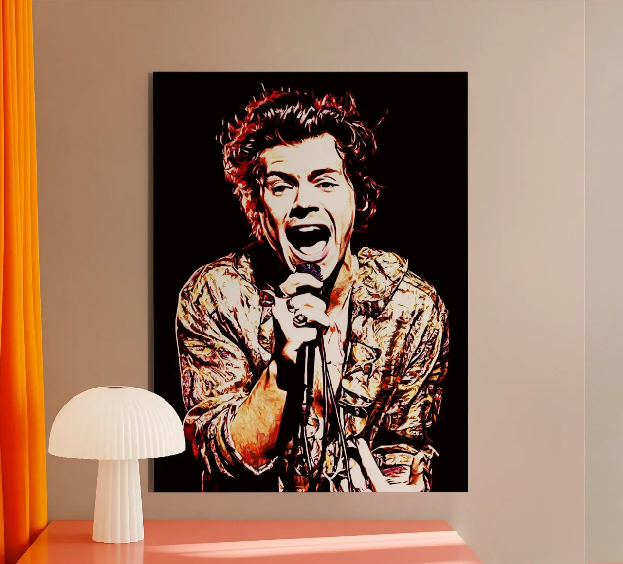 Harry Styles 8 Kunst Alu-Dibond von music soul
