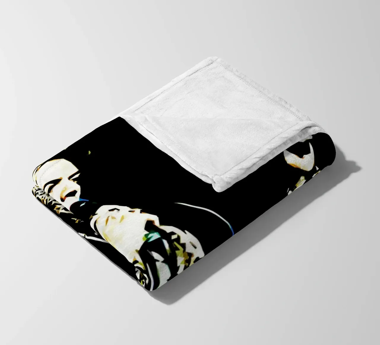 Harry Styles Concert Poster Art fleece blanket by music soul