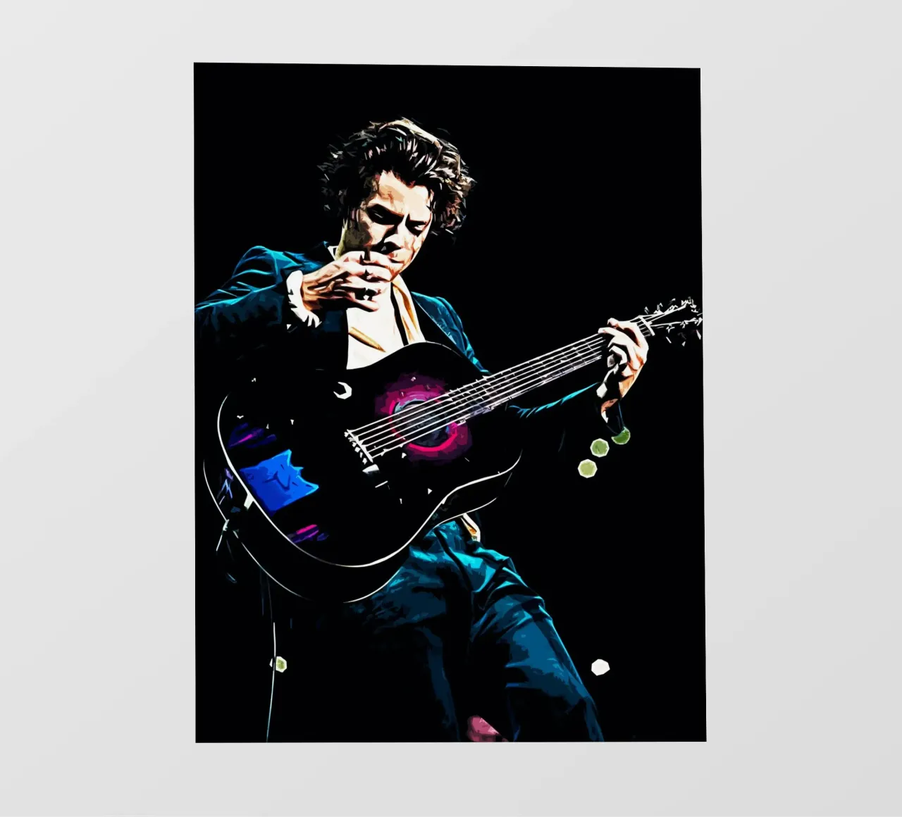 Harry Styles 16 Art telo in pvc da music soul