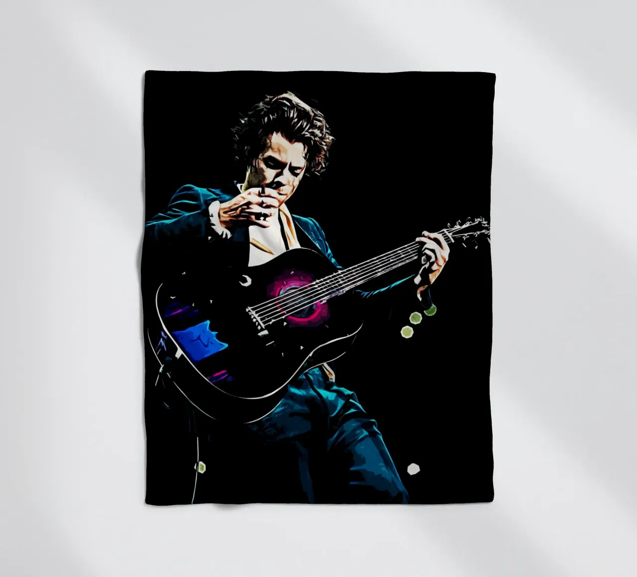 Harry Styles 16 Art coperta in pile da music soul