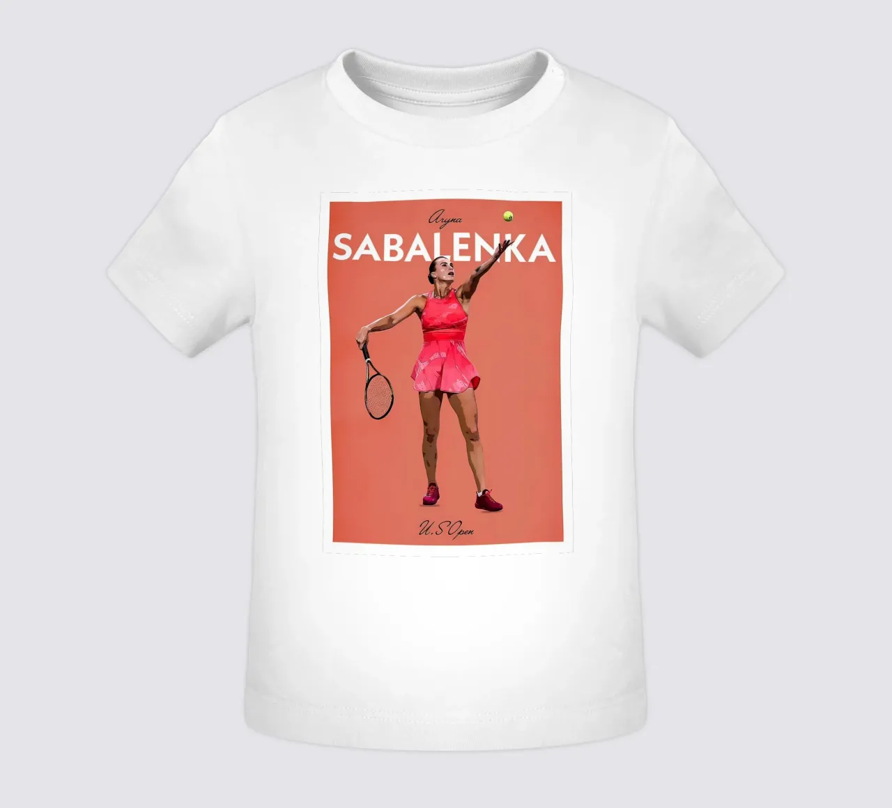 Poster delle icone di Sabalenka maglietta neonato da aijanurmine