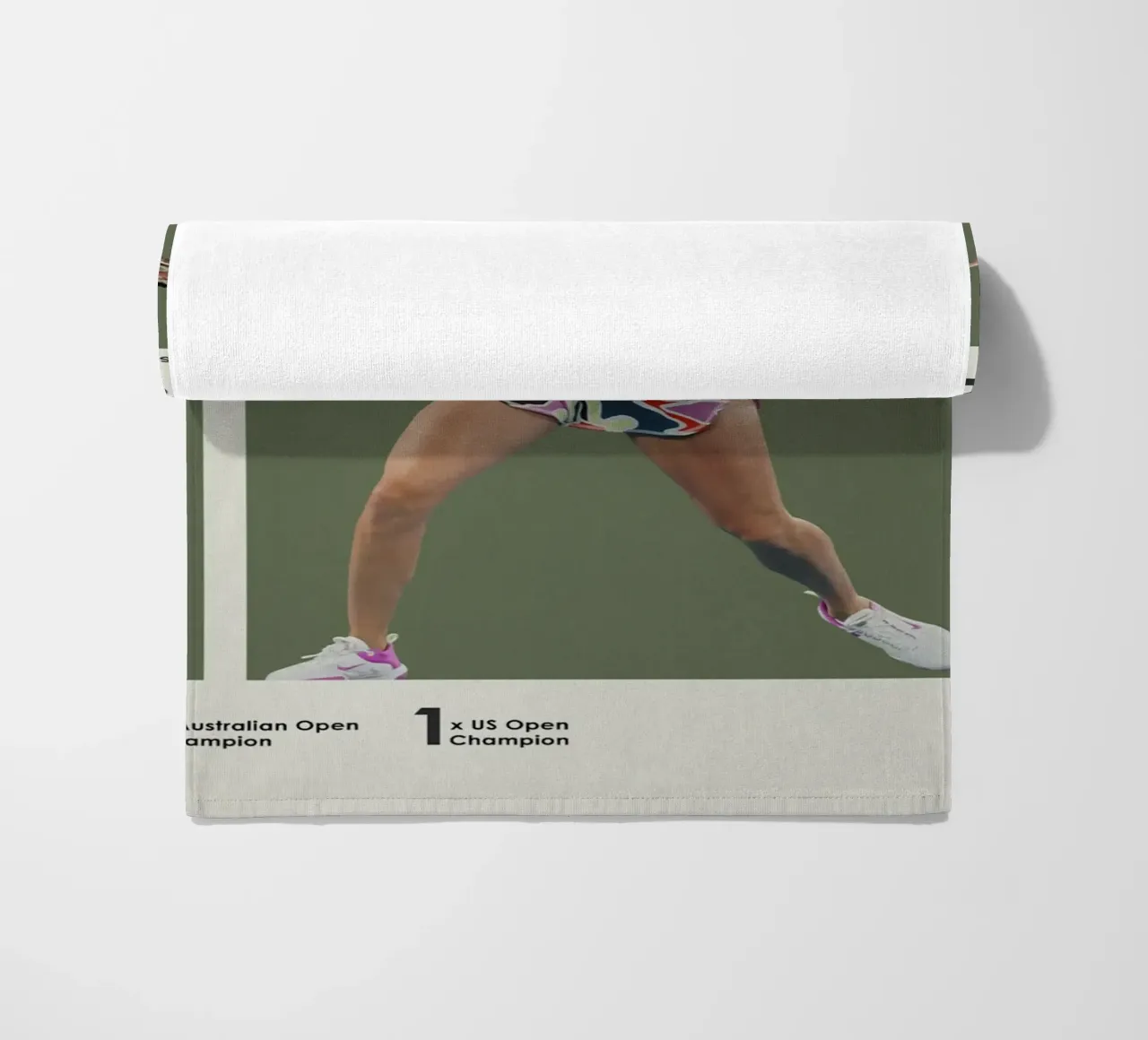 Poster del vincitore Aryna Sabalenka telo mare da aijanurmine