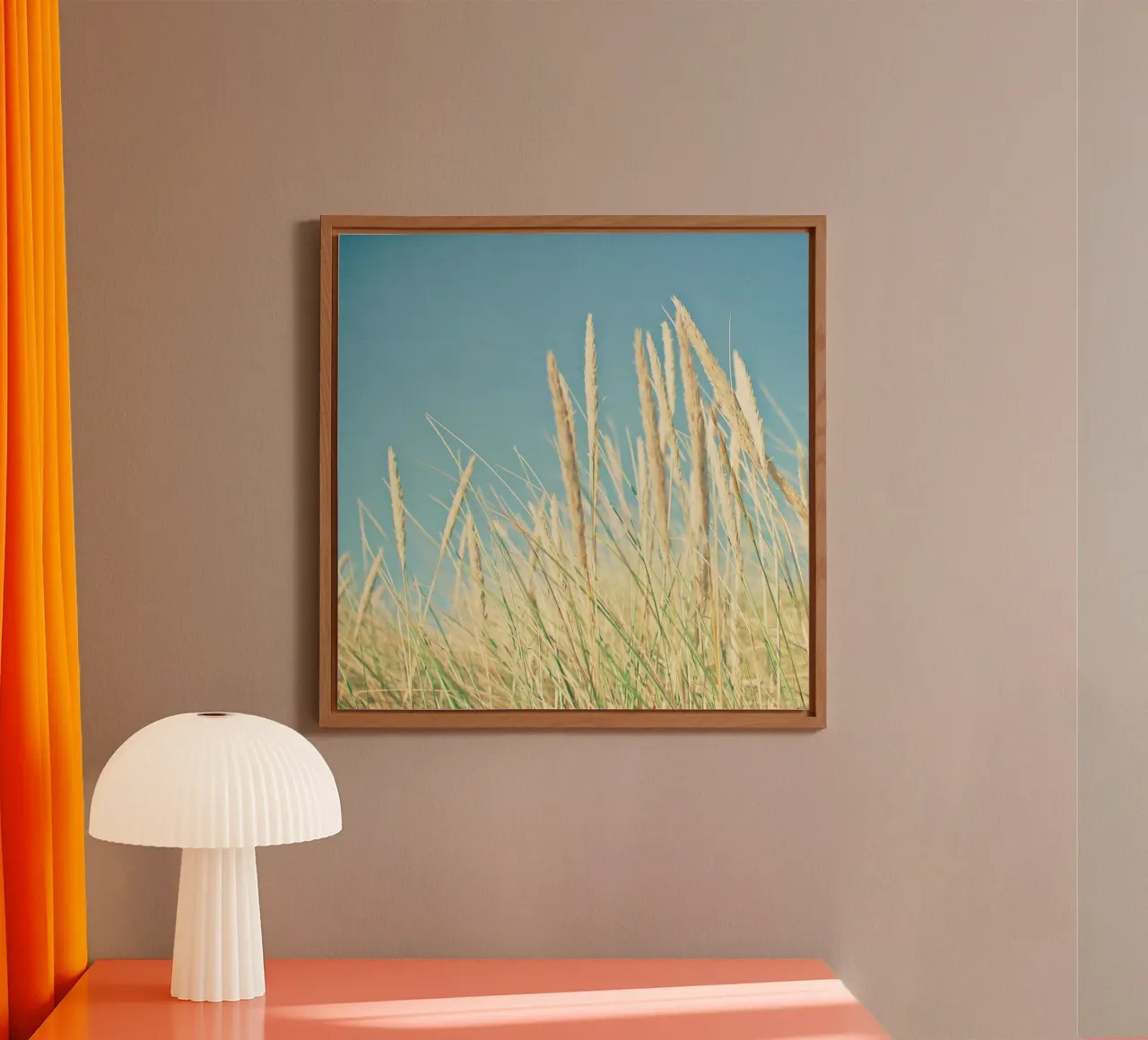 Erba di spiaggia alluminio dibond da Cassia Beck Photography
