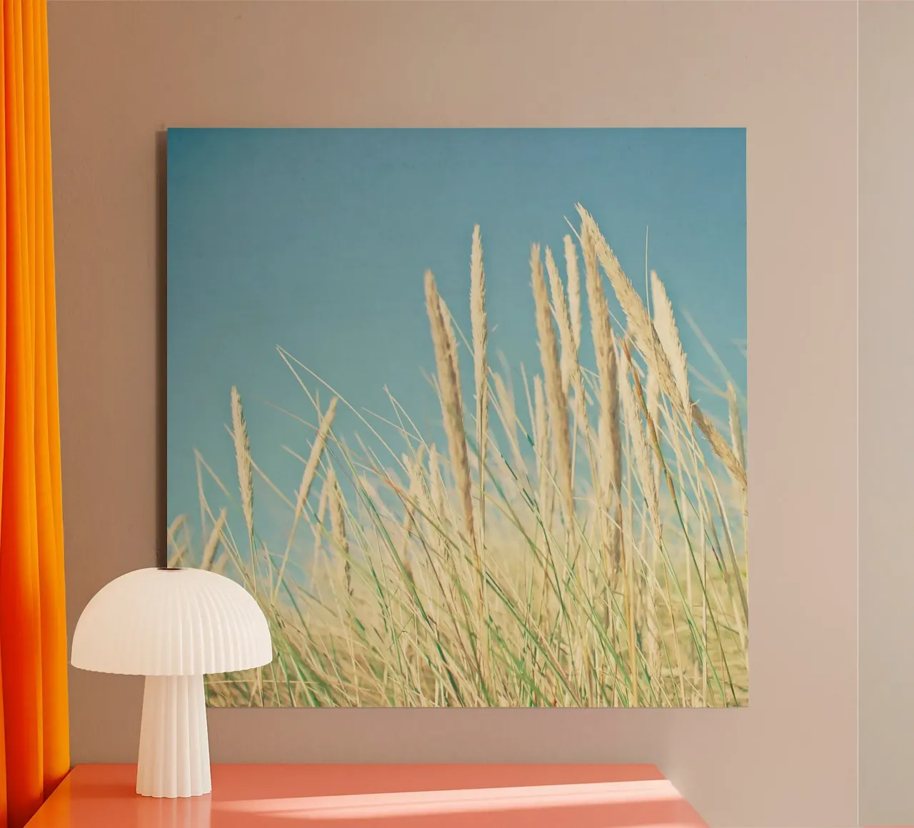 Erba di spiaggia alluminio dibond da Cassia Beck Photography