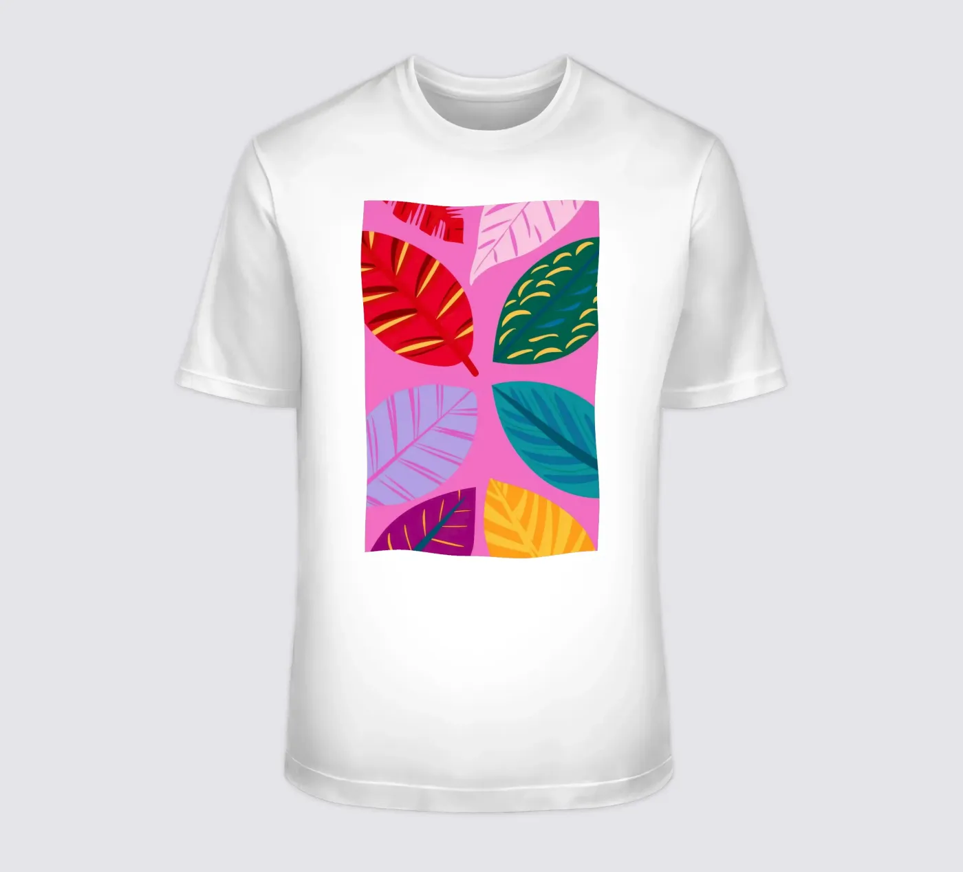 Motivo a foglie rosa t-shirt da Lune Dreams