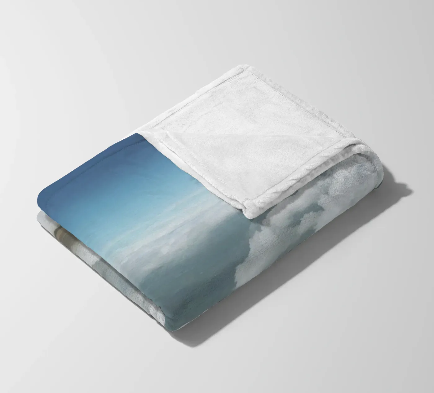 Fluffy Clouds fleece blanket by Cassia Beck Photography