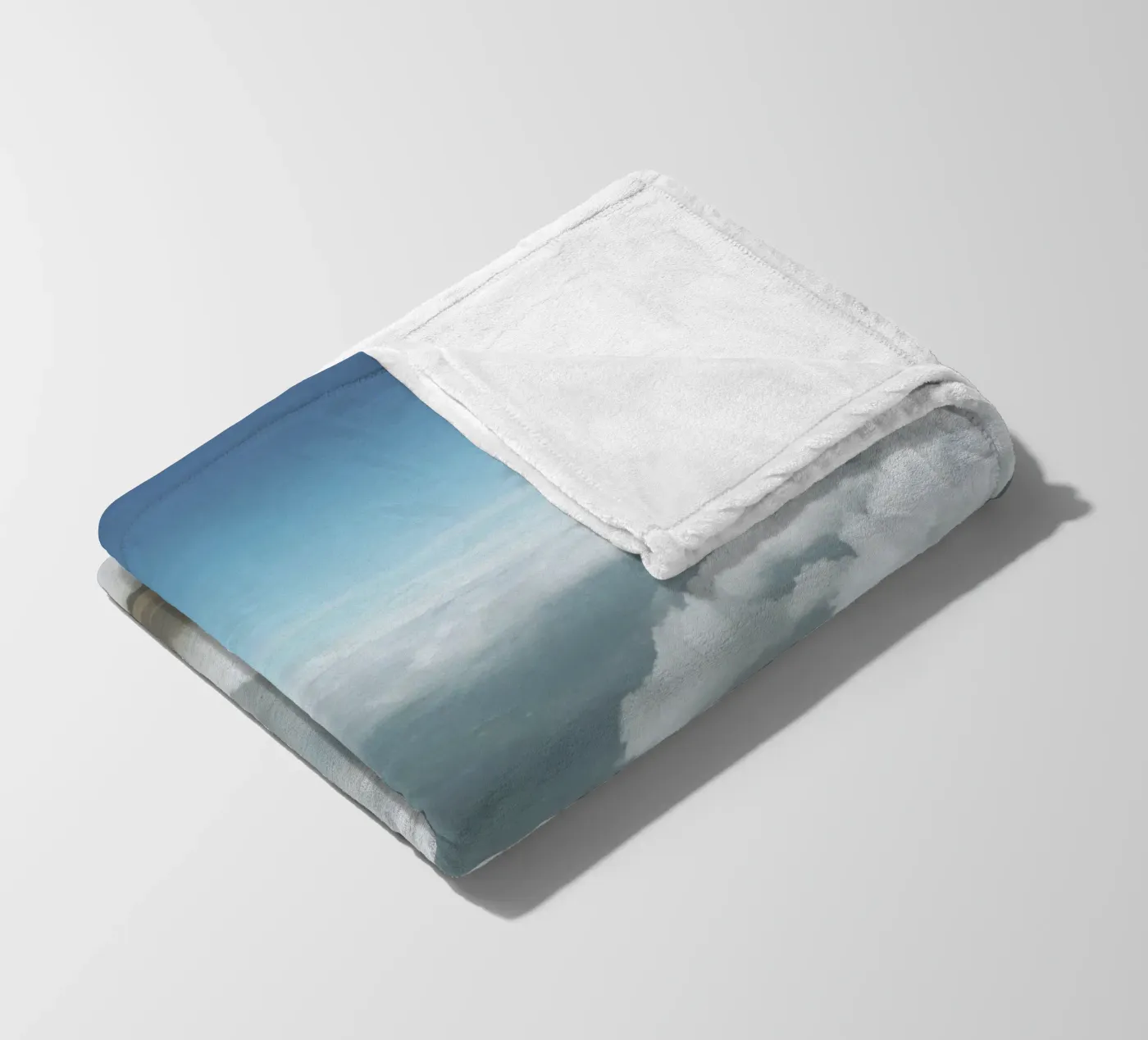 Fluffy Clouds fleece blanket by Cassia Beck Photography