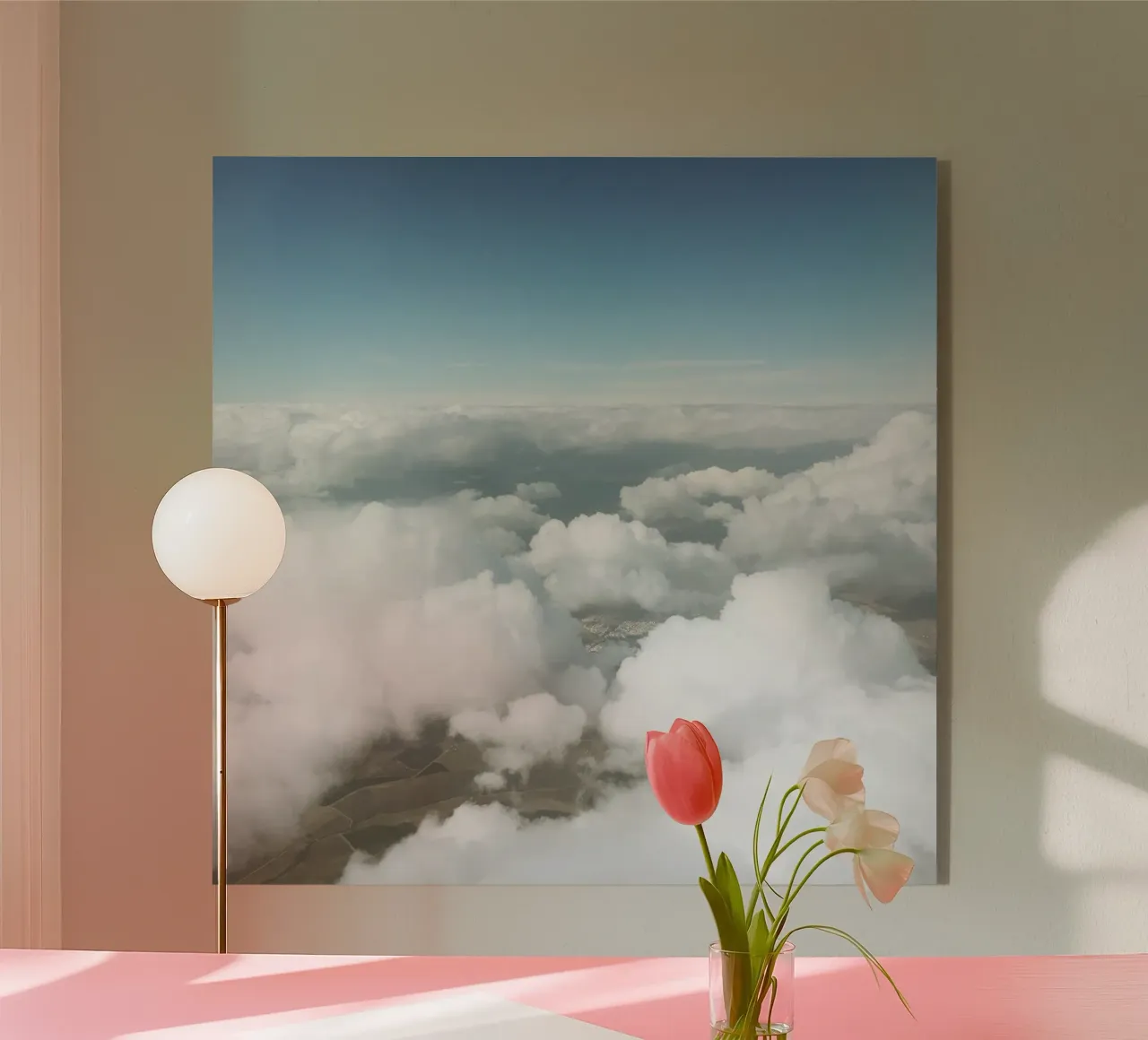 Nuvole soffici plexiglass da Cassia Beck Photography
