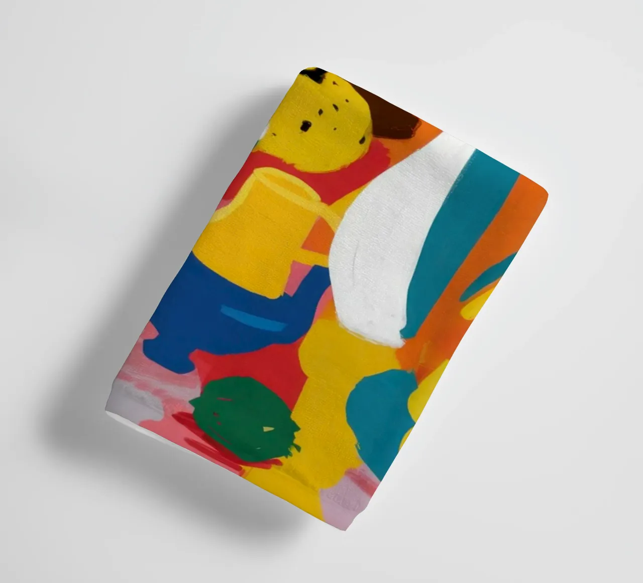 Abstract Fruit Table towel by Lune Dreams