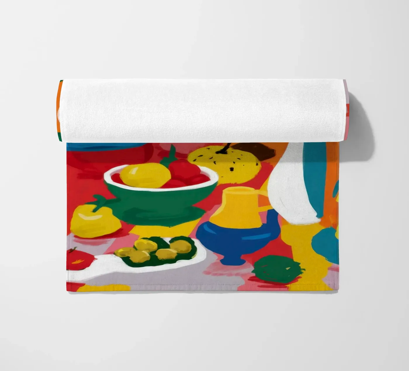 Tavolo da frutta astratto telo mare da Lune Dreams