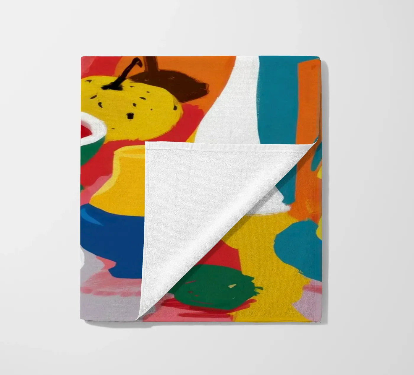 Tavolo da frutta astratto telo mare da Lune Dreams