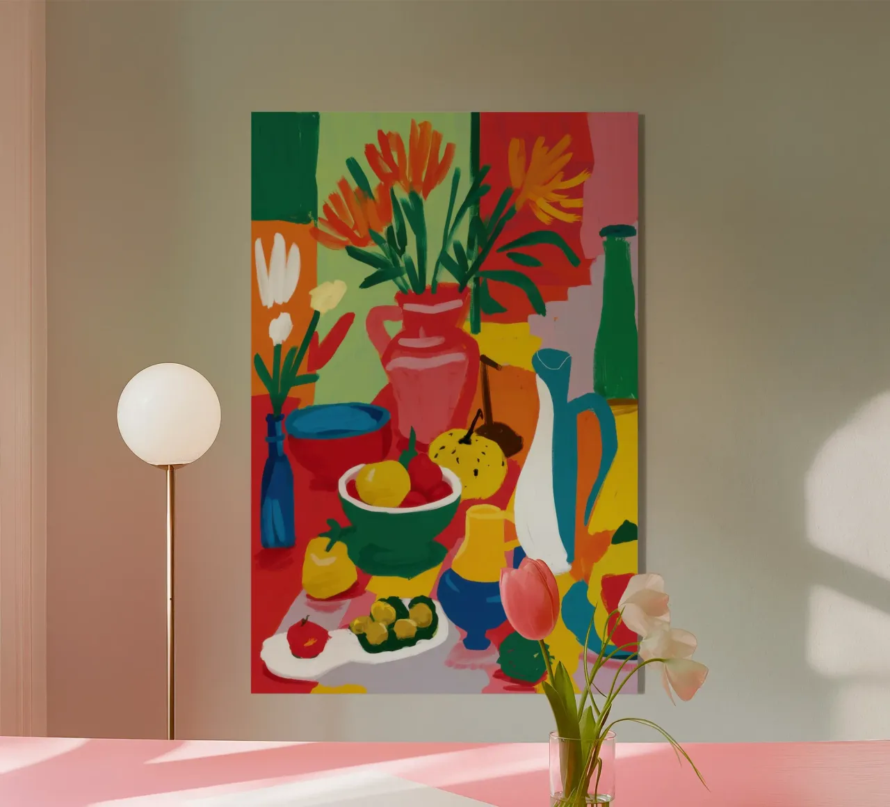 Abstract Fruit Table plexiglas de Lune Dreams