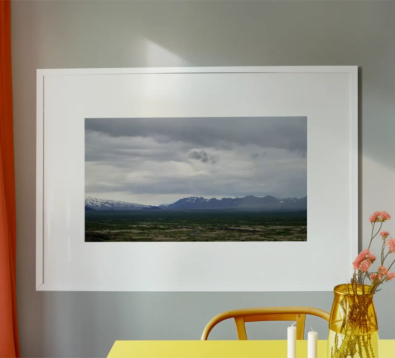 Under a Brooding Sky Poster von zenitt