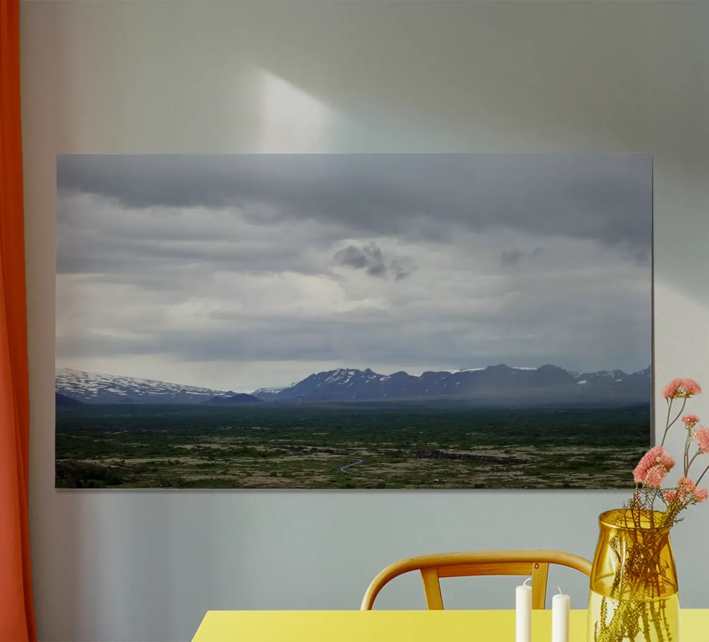 Under a Brooding Sky Poster von zenitt