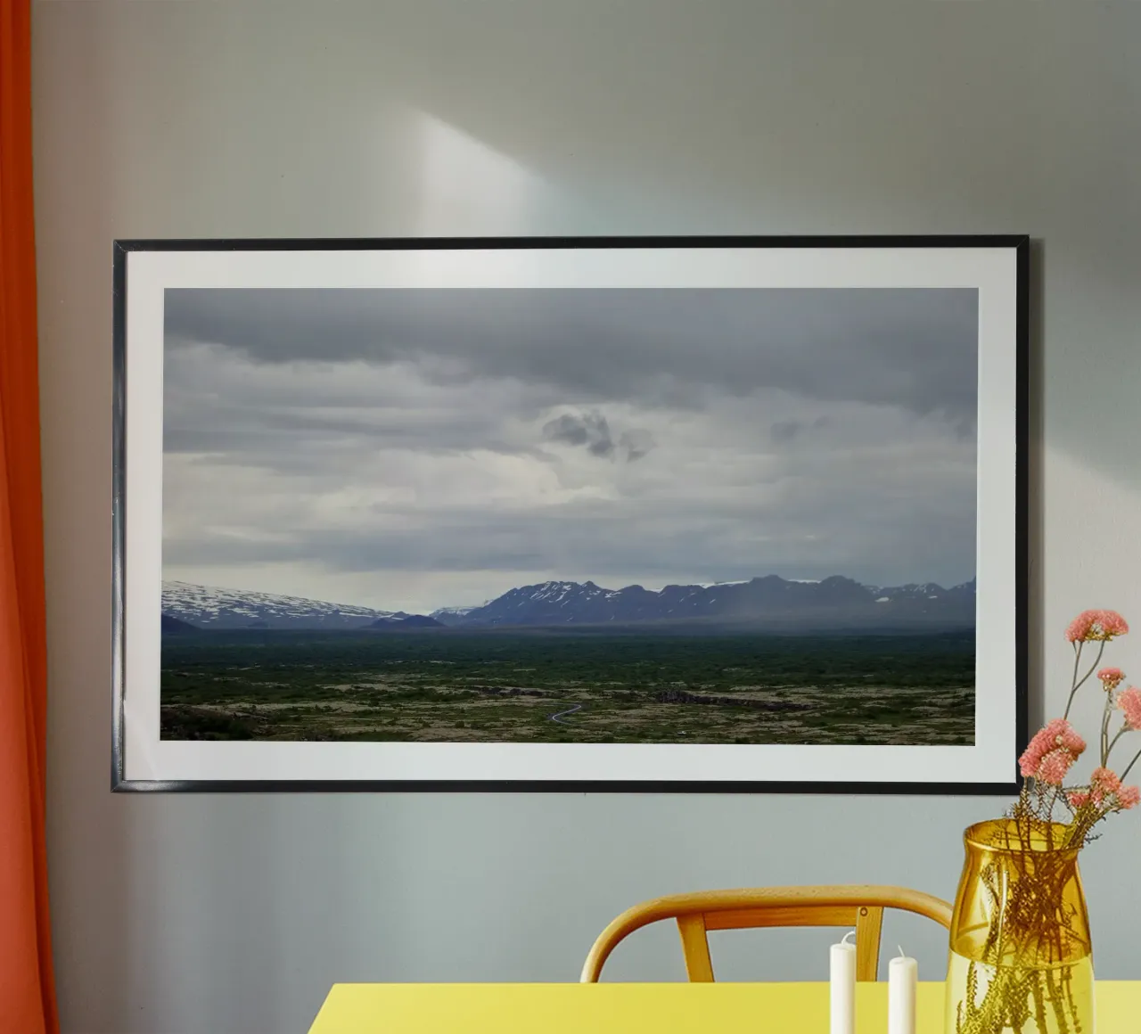 Under a Brooding Sky Poster von zenitt