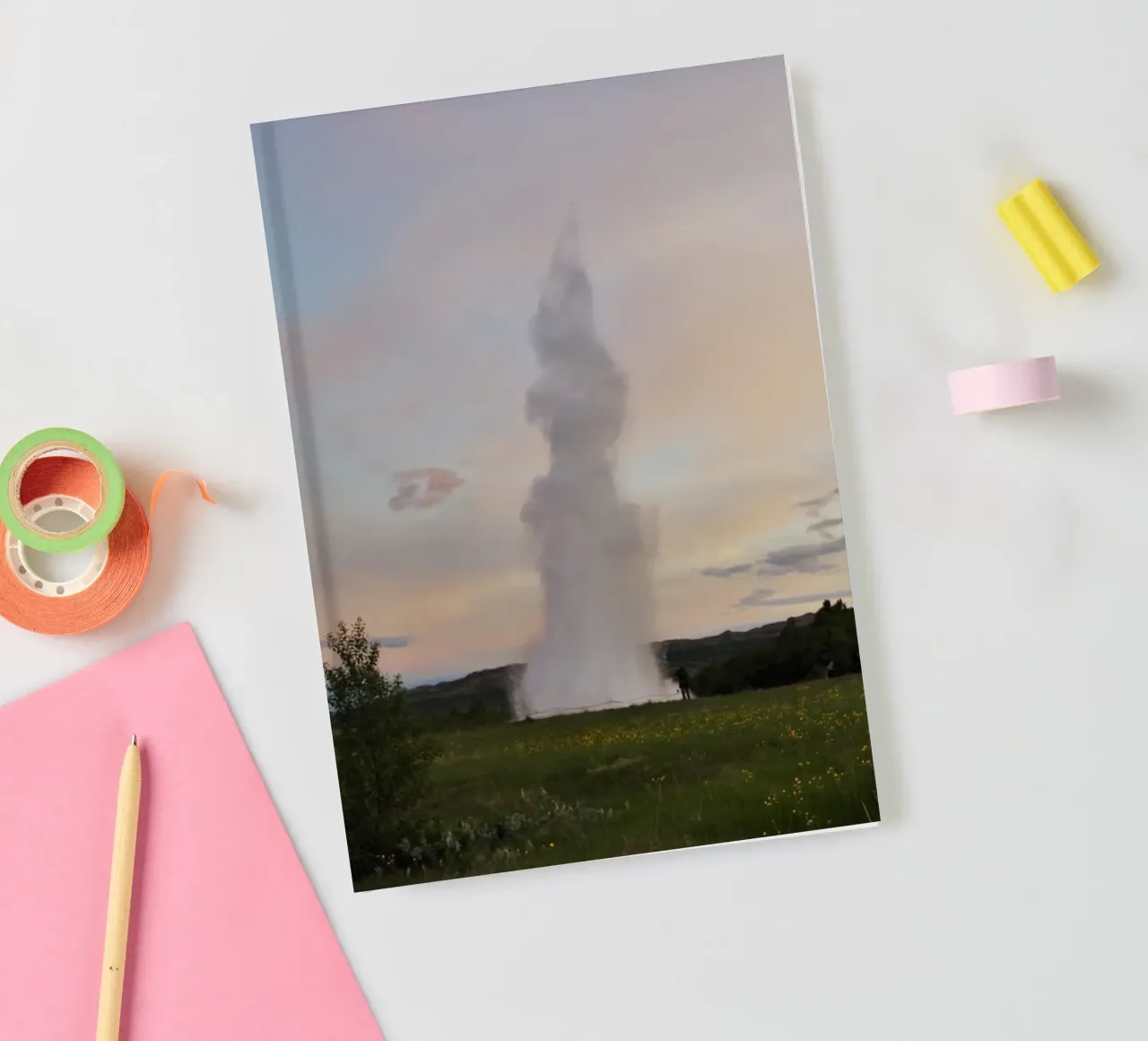 Sunset Eruption notebook by zenitt