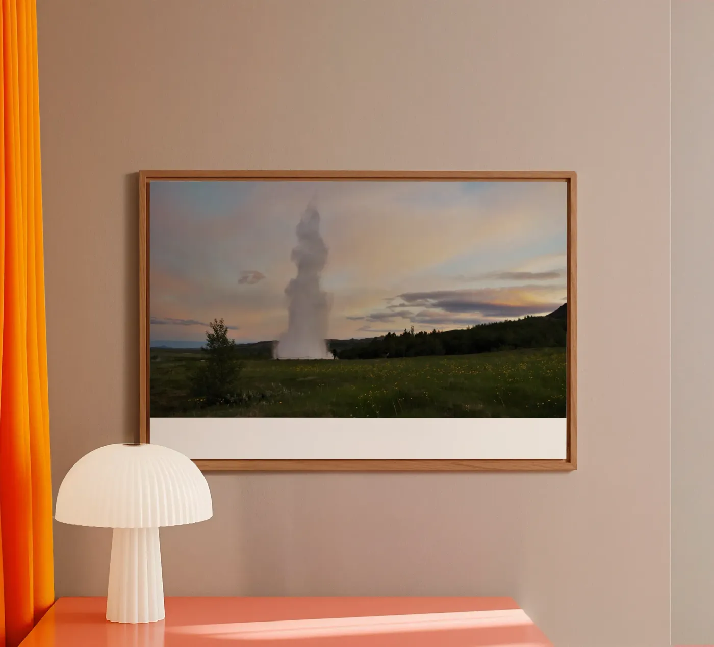 Sunset Eruption forex plate by zenitt