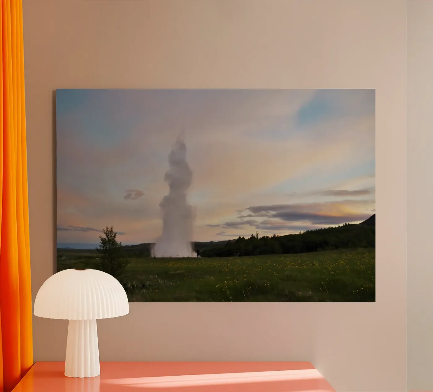 Sunset Eruption forex plate by zenitt