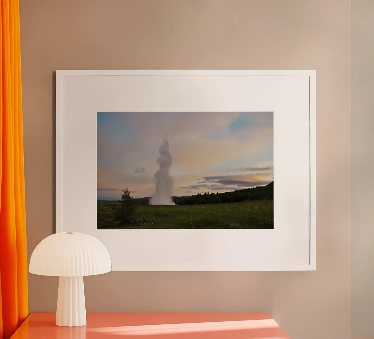 Sunset Eruption poster da zenitt