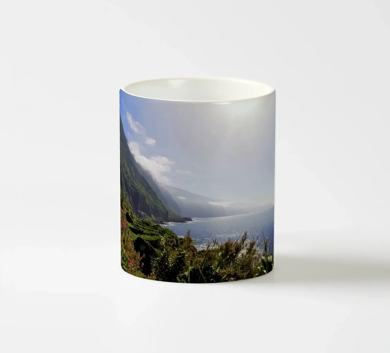 Garden of the Atlantic tazza in ceramica da zenitt