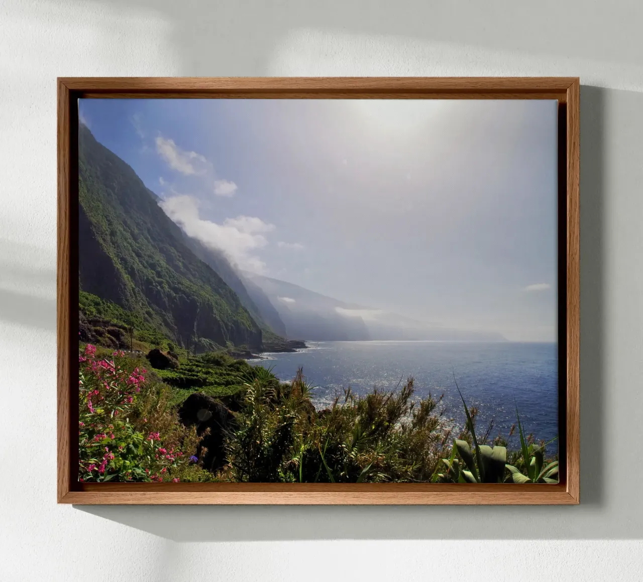 Garden of the Atlantic tela con Cornice a cassetta da zenitt