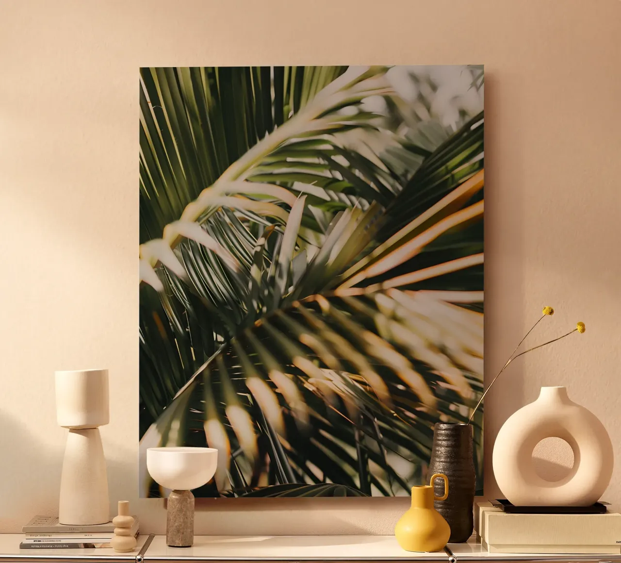 Kalifornische Traumlandschaft Alu-Dibond von Wanderlust Vibes