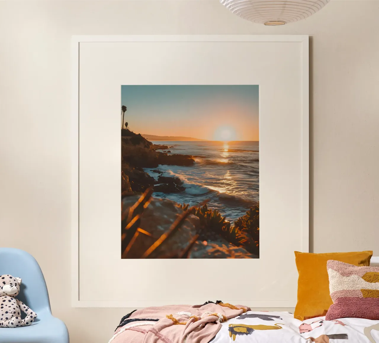 Droomlandschap Californië hahnemühle van Wanderlust Vibes