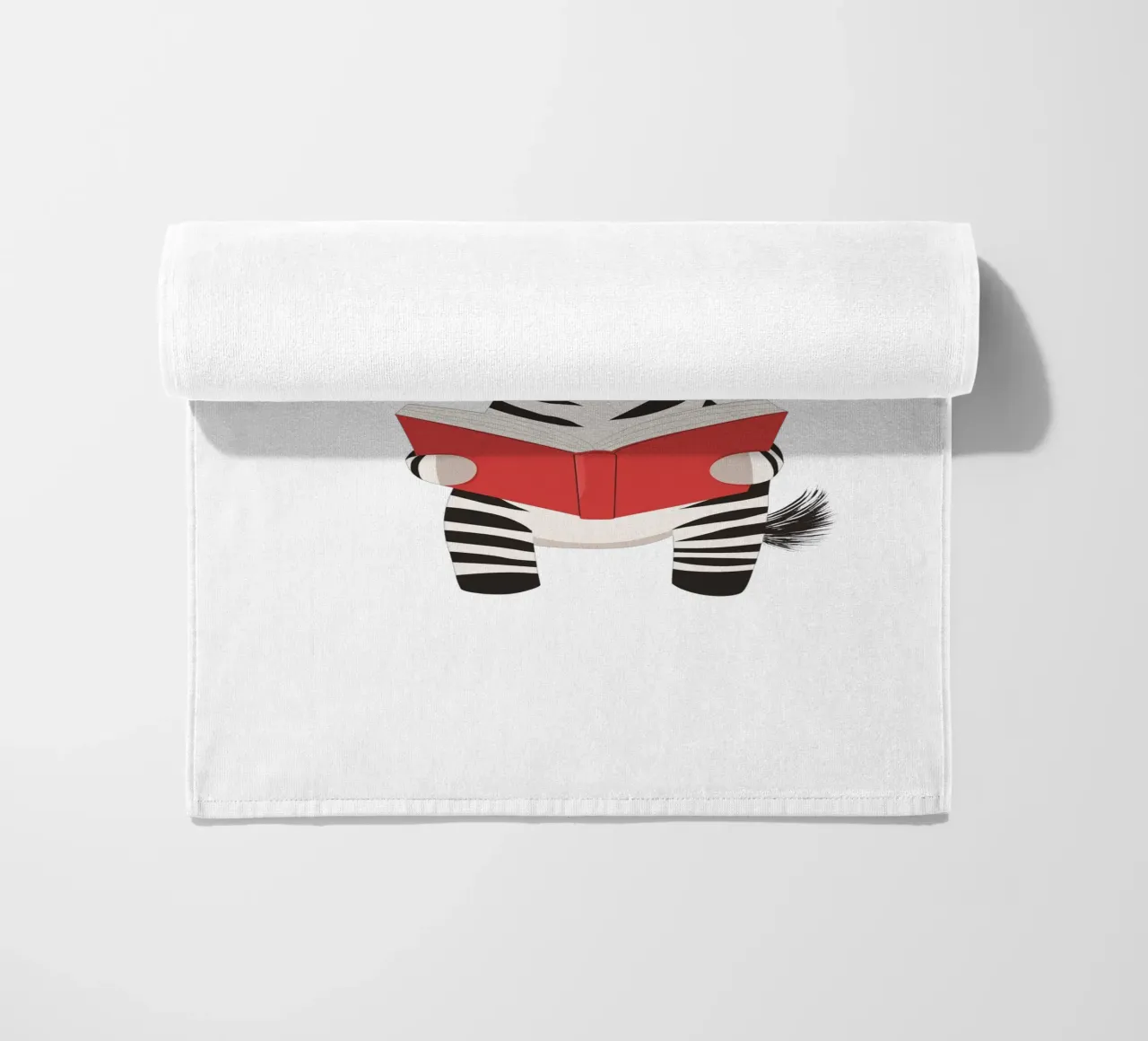 Un lettore a righe telo mare da HookASmile