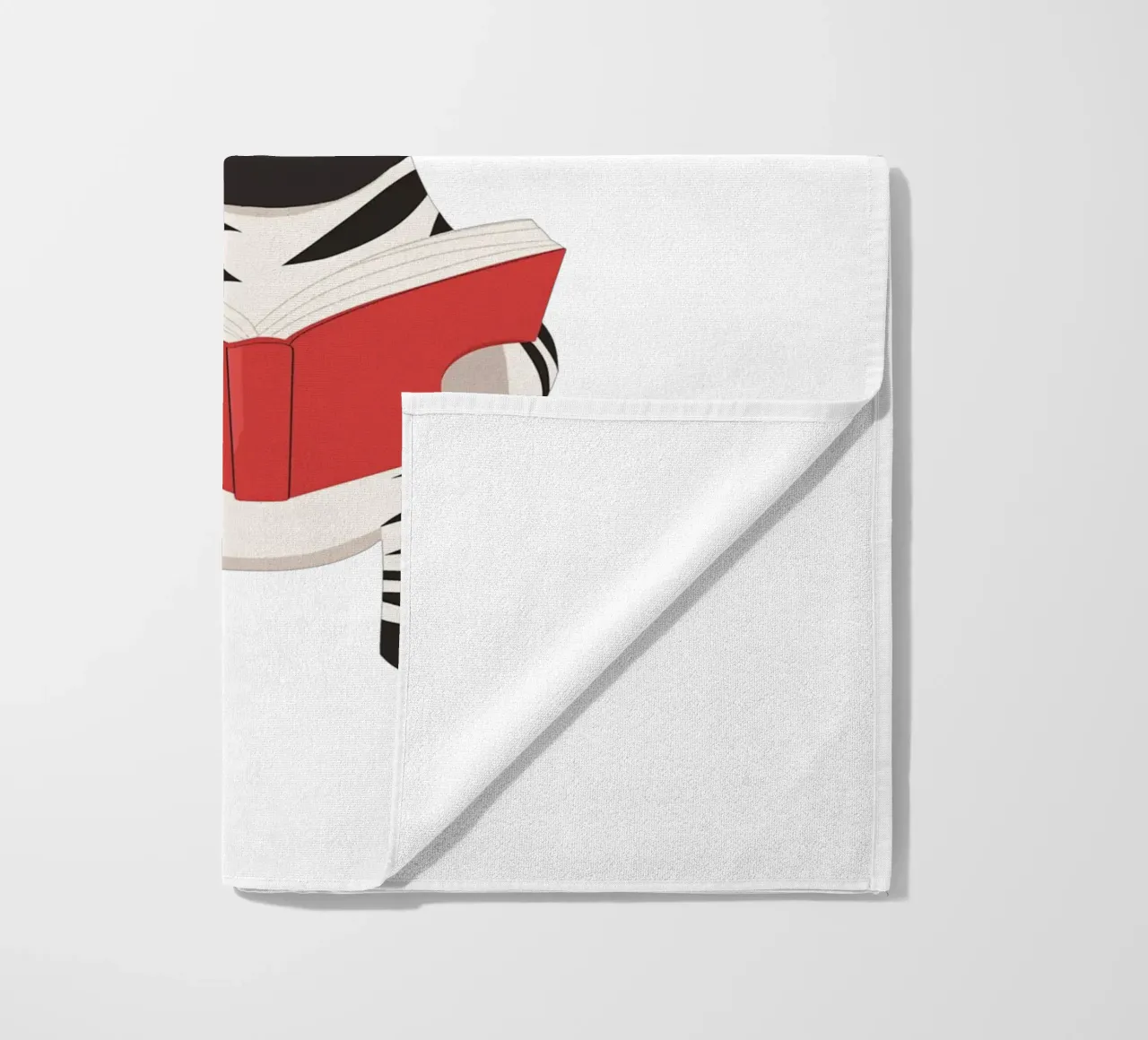 Un lettore a righe telo mare da HookASmile