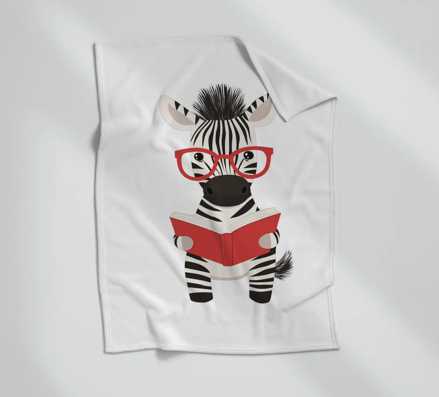 A Striped Reader Fleecedecke von HookASmile