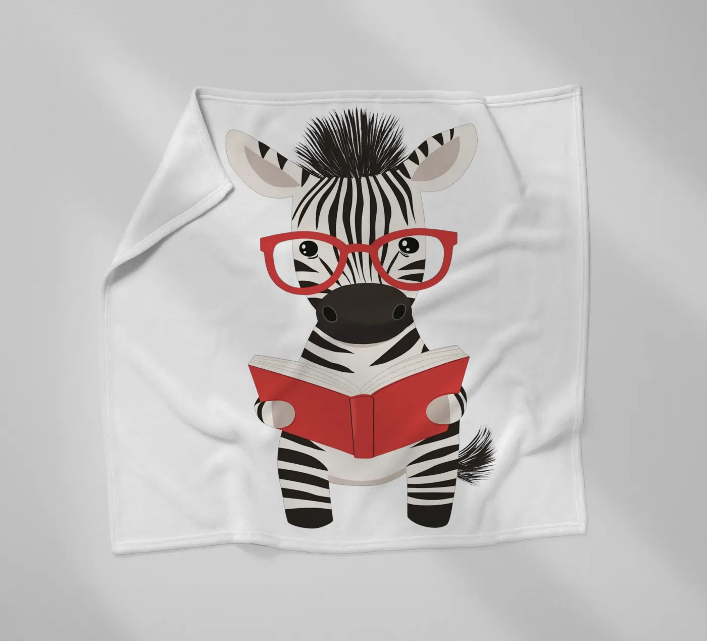 A Striped Reader Fleecedecke von HookASmile