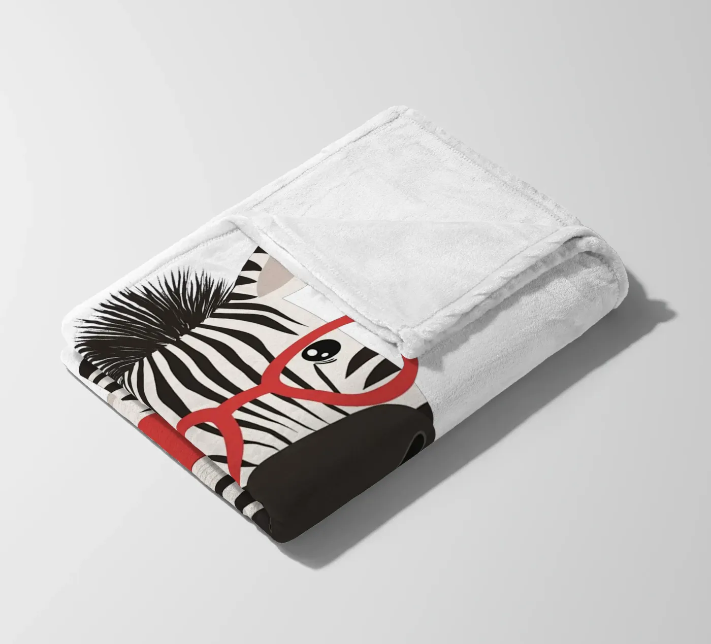 A Striped Reader Fleecedecke von HookASmile