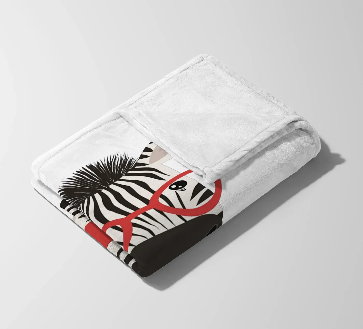 A Striped Reader Fleecedecke von HookASmile