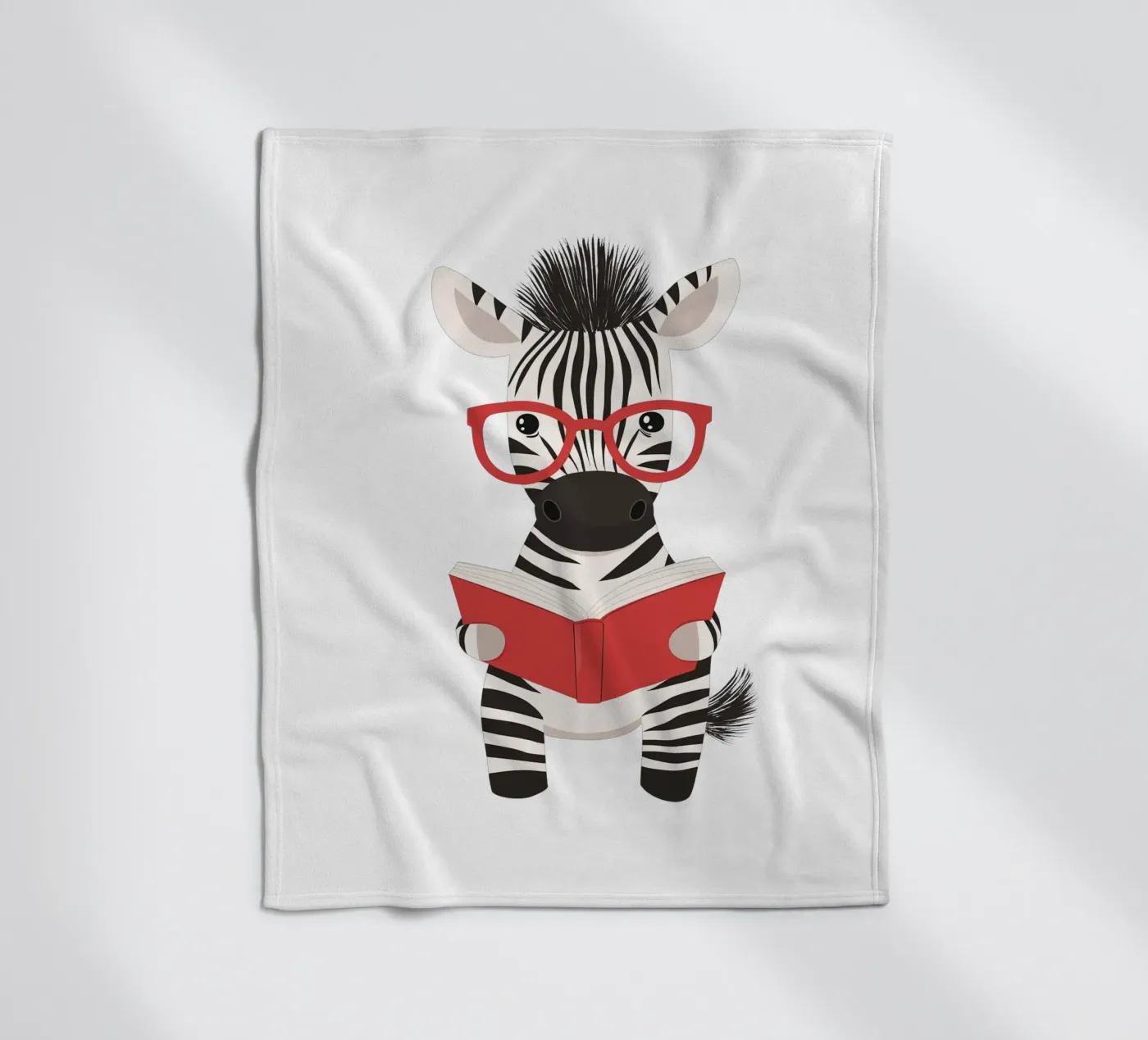 A Striped Reader Fleecedecke von HookASmile
