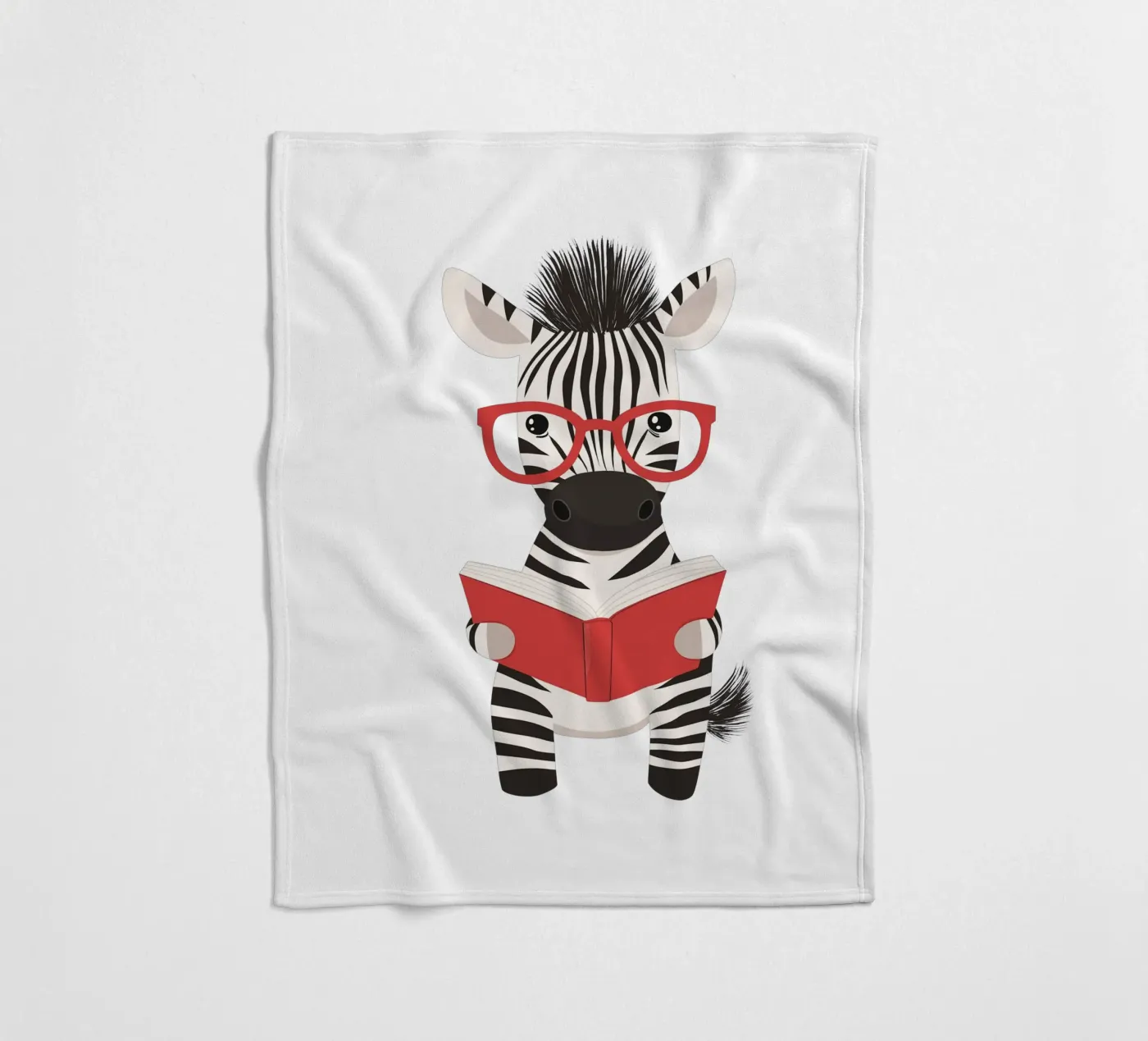 A Striped Reader Fleecedecke von HookASmile