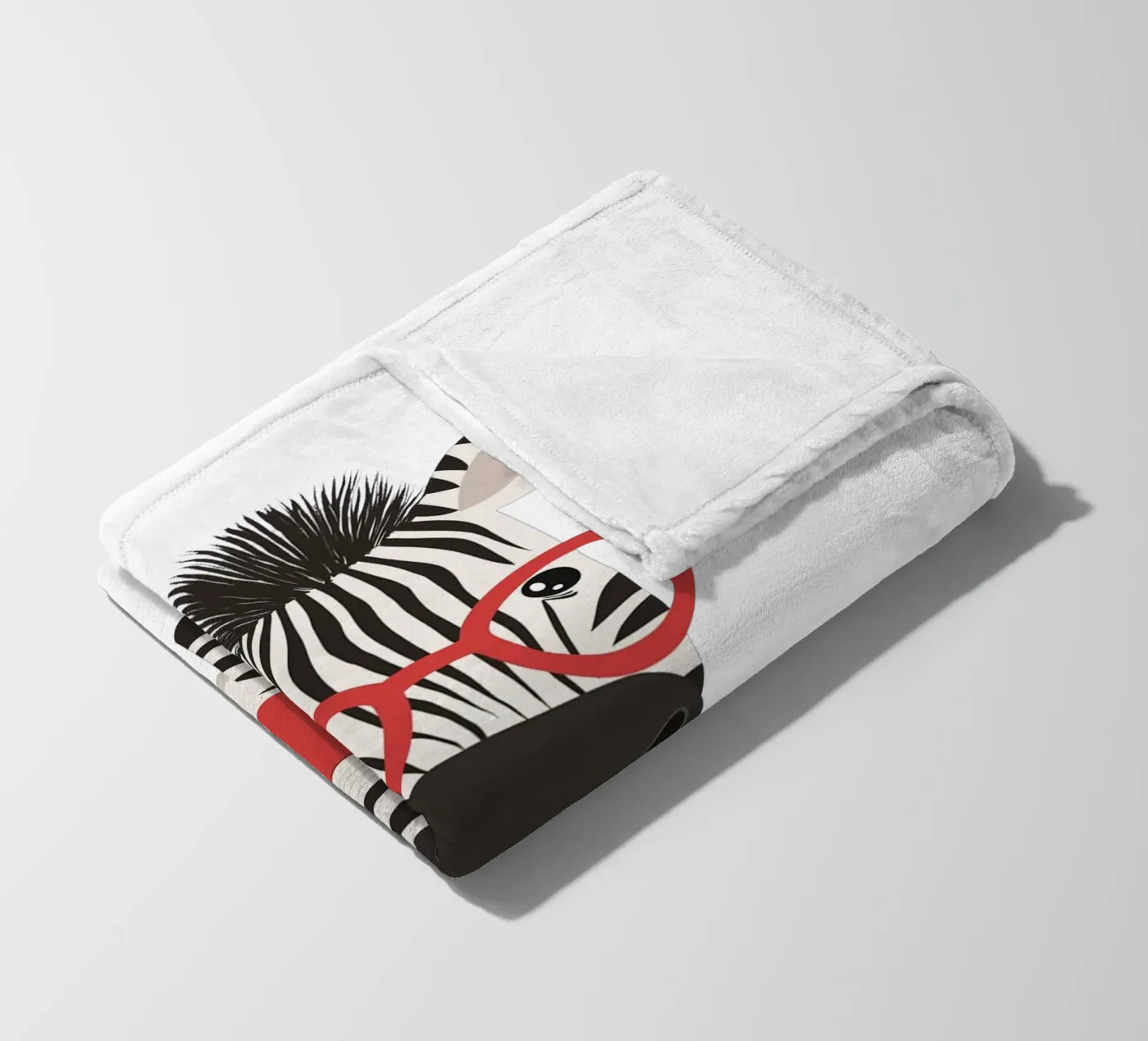 A Striped Reader Fleecedecke von HookASmile