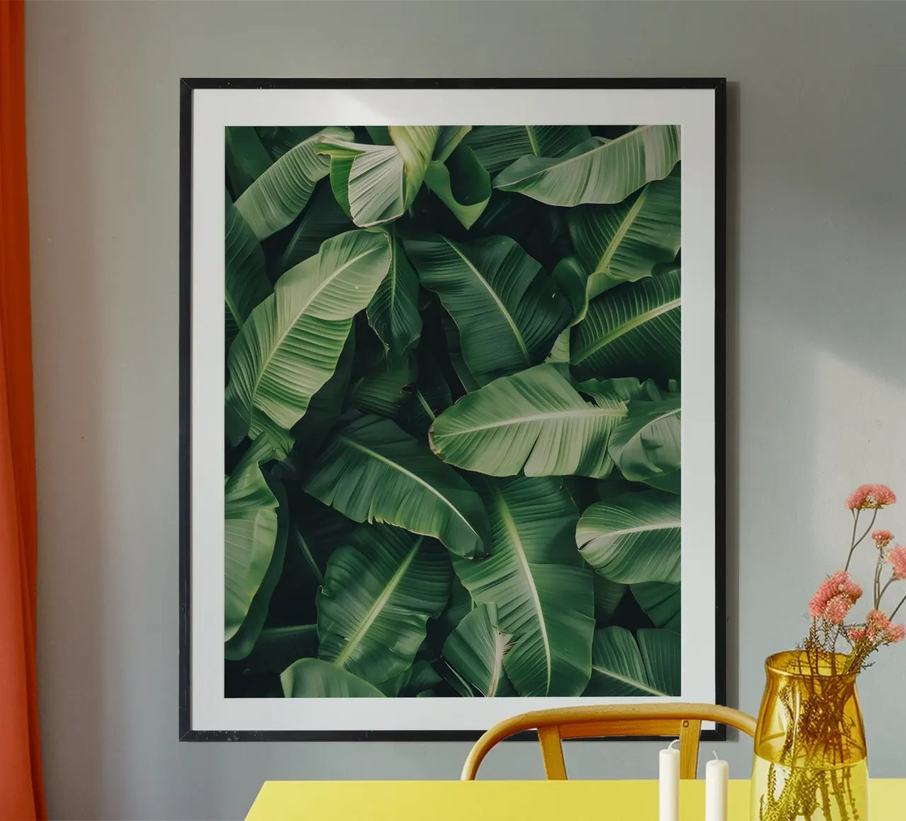 California Dreamscape poster con telaio in alluminio da Wanderlust Vibes